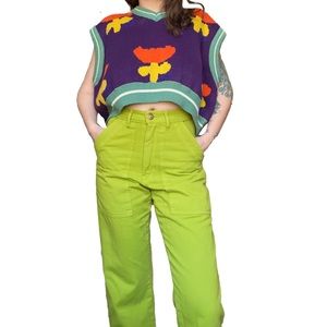 Discontinued Kina and Tam Tulip Sweater Vest